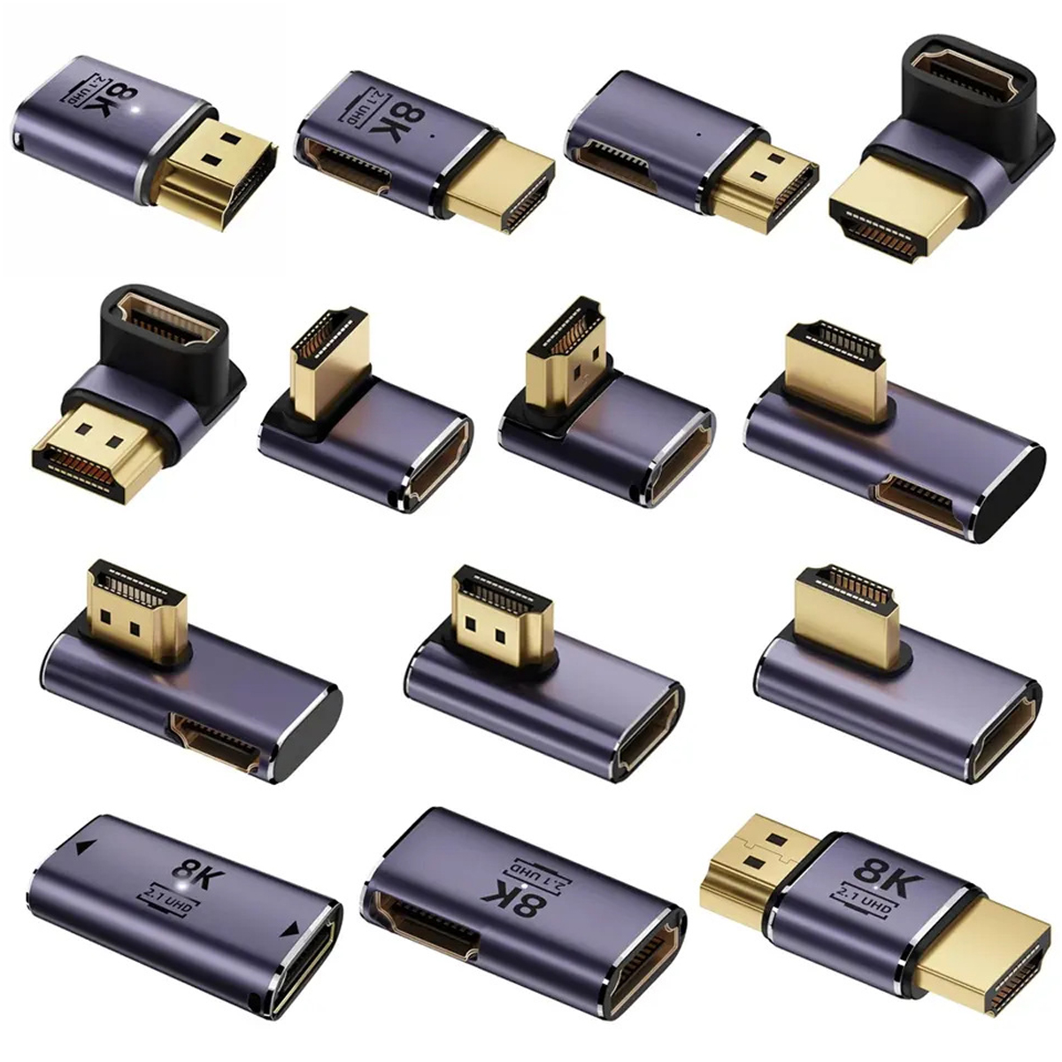 HDMI 미러링 젠더 방향 전환 암수 모니터 90도 꺽임젠더