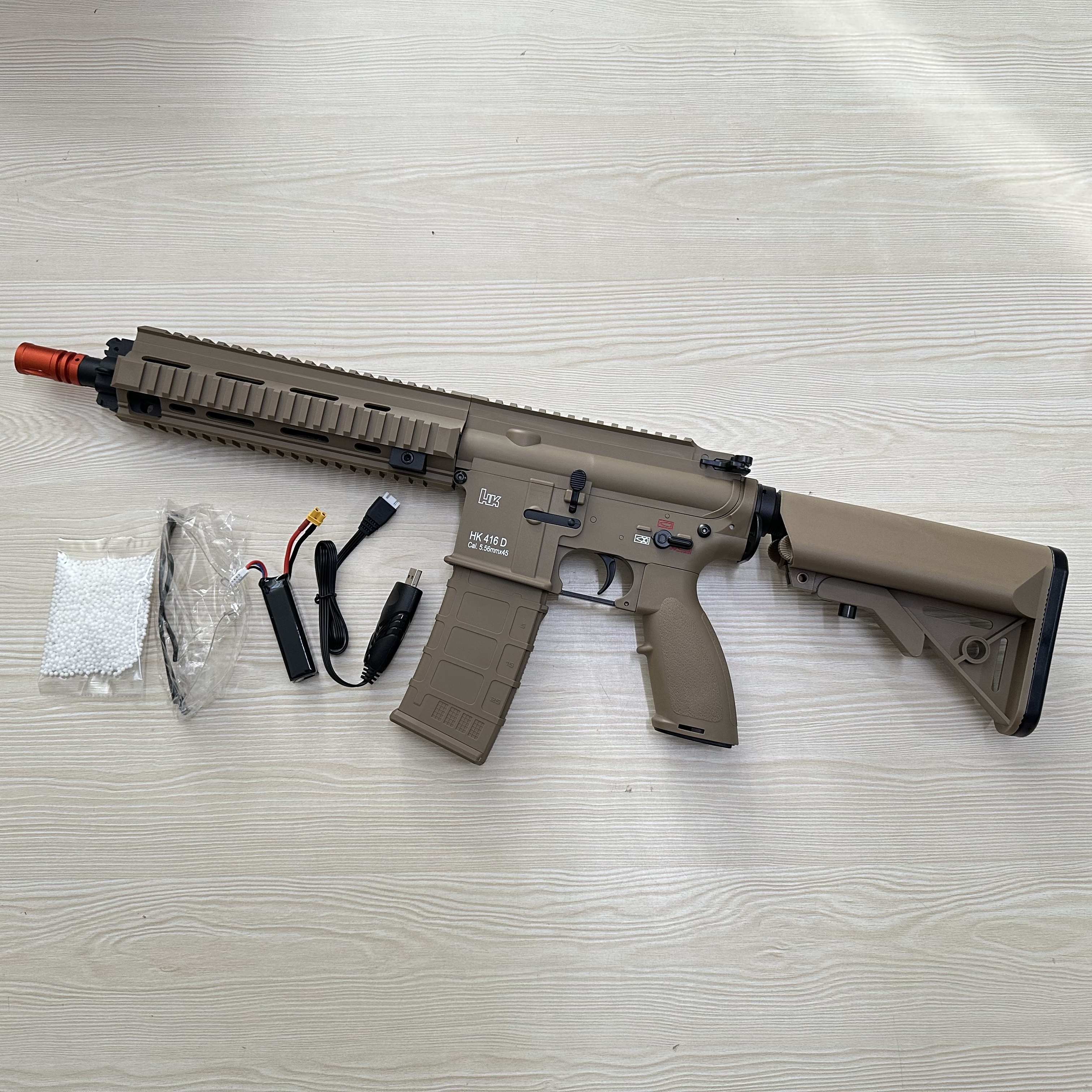 EBB HK416 ATM416 수정탄 전동건 블로우백 단발 3점사 연발 메탈 기어 파츠 이미지 3