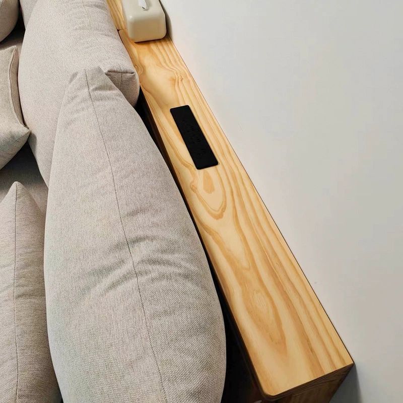 원목 좁고 긴 테이블 좁은 탁자 쇼파 뒤 간이테이블 단층 선반 100cmx15cmx80cm - 상품 이미지
