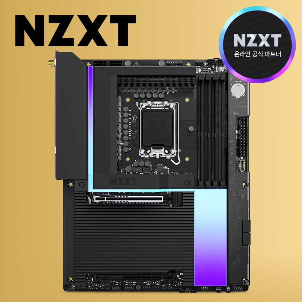 [국내정발] NZXT N9 Z890 메인보드 블랙 - 상품 이미지