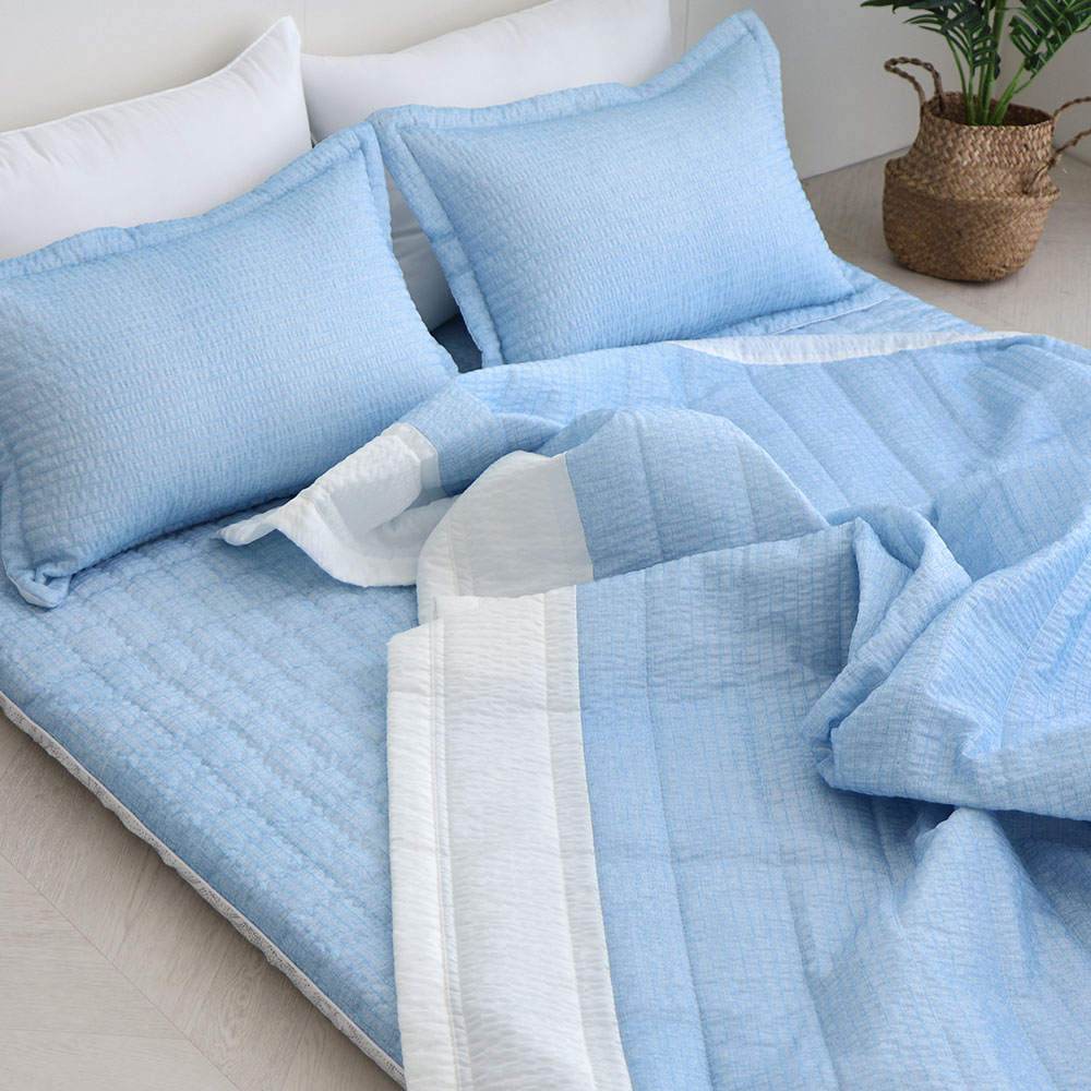 아르떼베딩 미끄럼방지 시어서커 시원한 여름 요커버 (요솜없음) 모던 5/8cm 공용