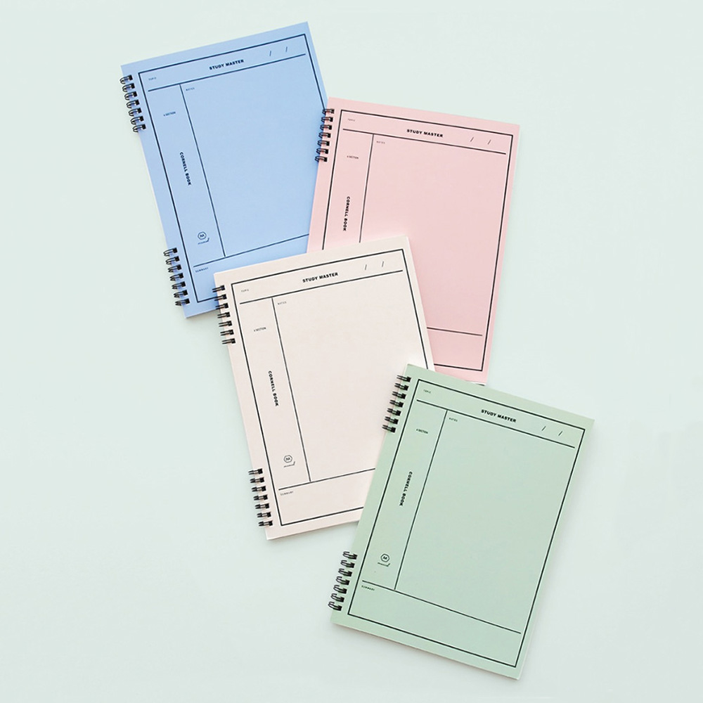 [SET] 뮤니드 스프링 7.5mm 코넬 라인 노트 세트 이미지 2