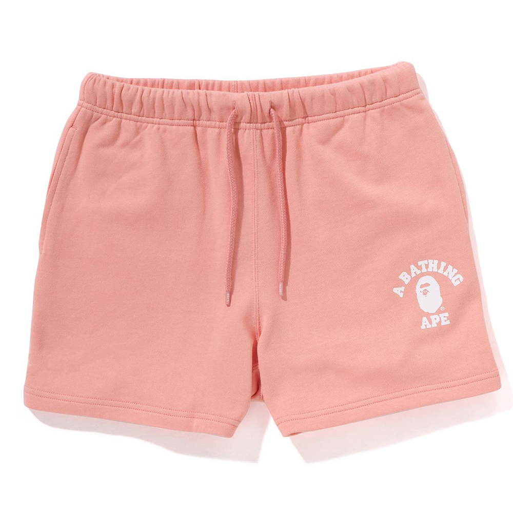 베이프 우먼즈 반바지 COLLEGE SWEAT SHORTS 1L30-253-004 - 상품 이미지