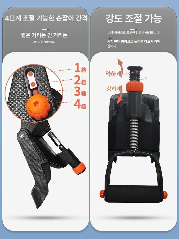 핸드 운동기구 전완근 팔 손목 기구 운동 자체 발광 금속 유형 - 상세 이미지 5