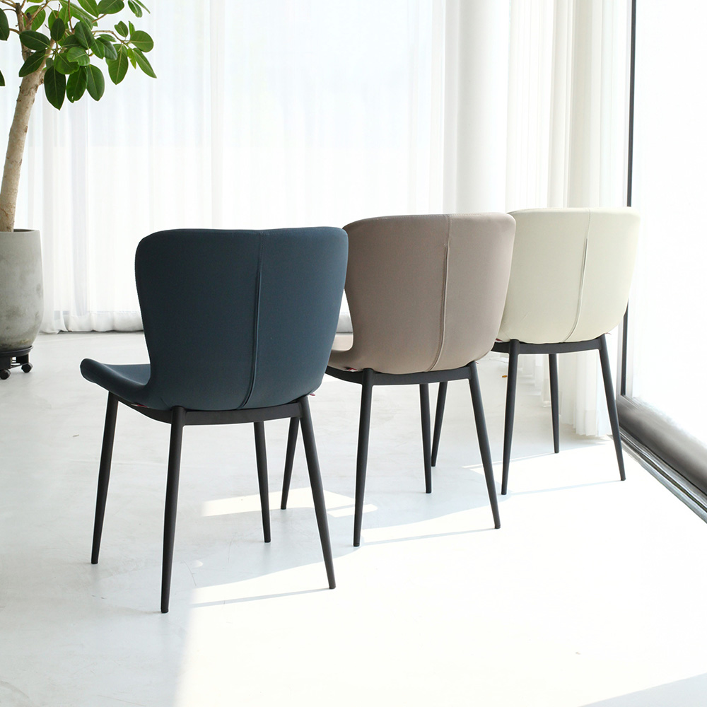 뷰티즈체어 플랫 스터디 카페 인테리어 의자 커피숍 디자인 업소용