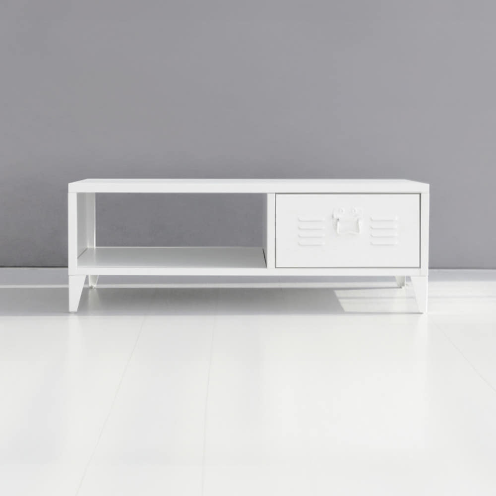 MKB 앤틱캐비넷 TV스탠드 서랍 1칸 화이트 화이트 9075.8631