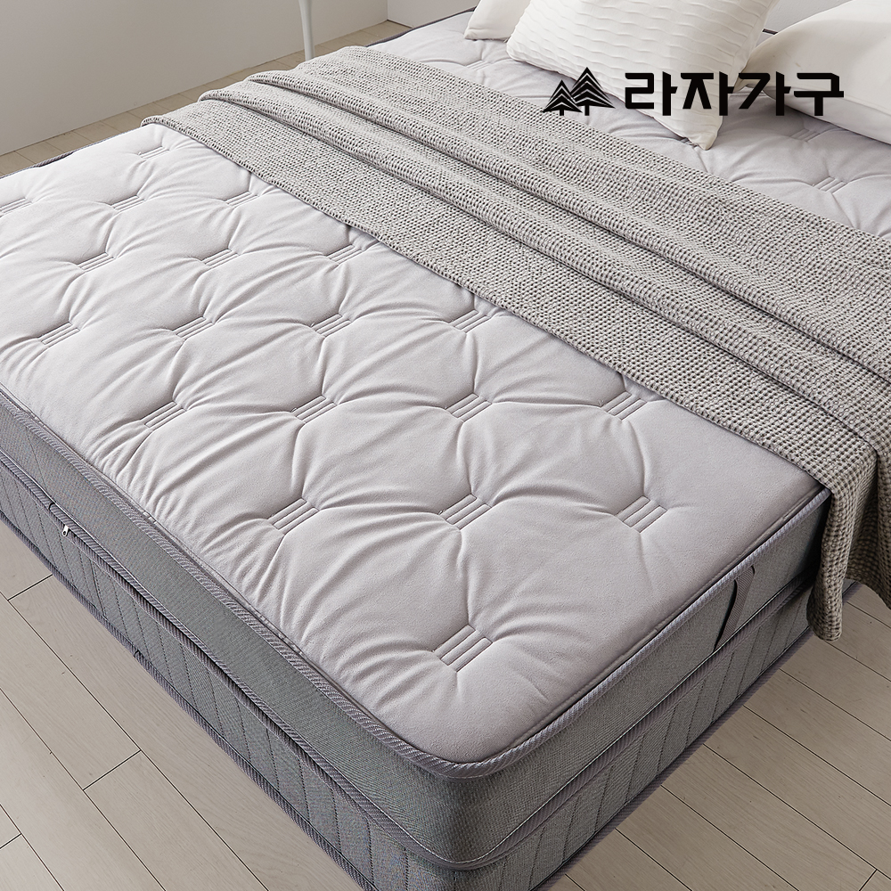 라자가구 온쉼 일체형 투매트리스 미니본넬 슈퍼싱글 (미디엄) 37cm SS