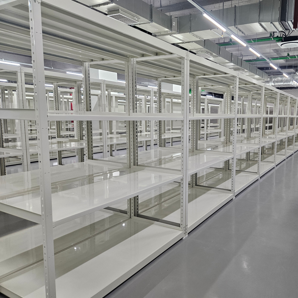 중량랙 철제선반 조립식 앵글 창고선반 창고랙 공장 영진앵글 1800450900 2단 독립형