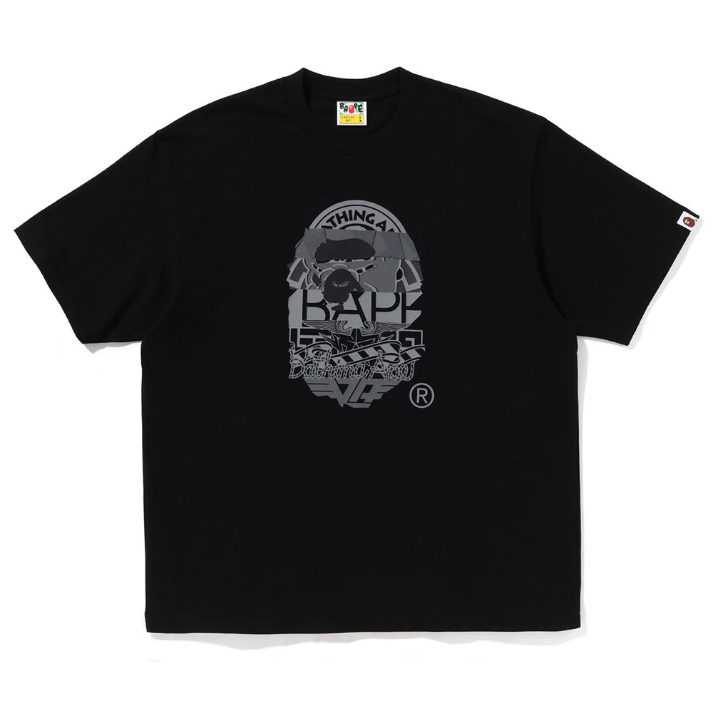 베이프 반팔티 MULTI LOGO APE HEAD RELAXED FIT TEE 1L30-110-332 - 상세 이미지 3