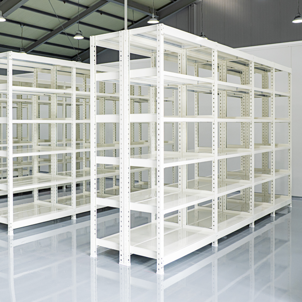 중량랙 철제선반 조립식 앵글 창고선반 창고랙 공장 영진앵글 1800450900 2단 독립형