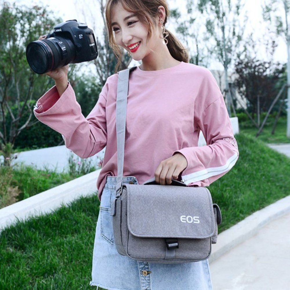 캐논 EOS R50 R6 R7 R8 R5 RP 수납 가방 보관 숄더 크로스 백 - 상세 이미지 2