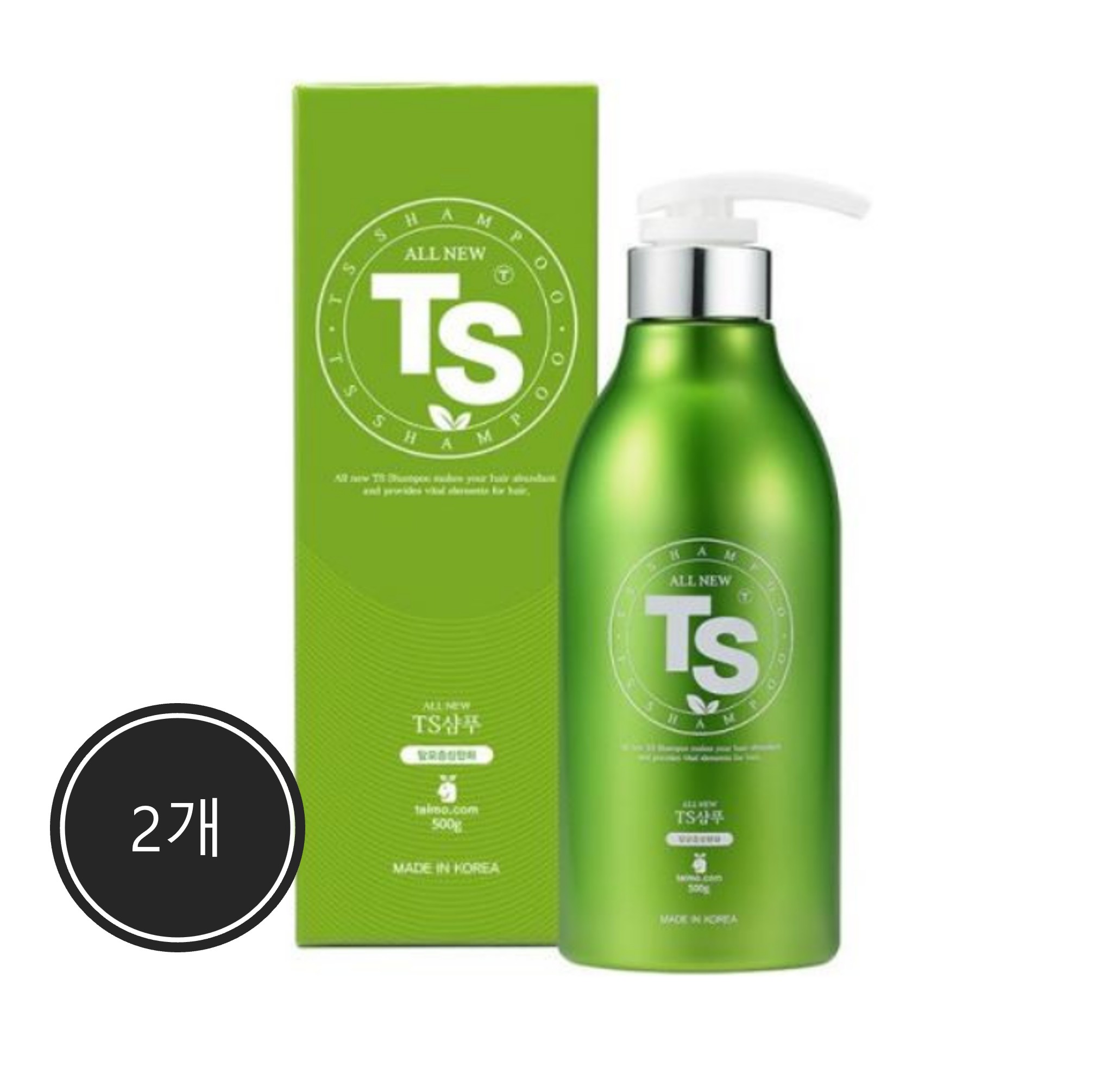 올뉴 TS 샴푸 500g, 2개 - 상품 이미지