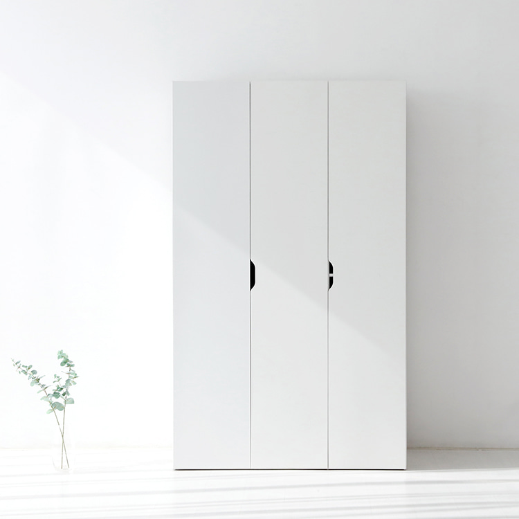 피크 3문 2단 옷장 화이트 2857.2293 1205x500x2000mm, 2단, 화이트 2857.2293 - 상세 이미지 2