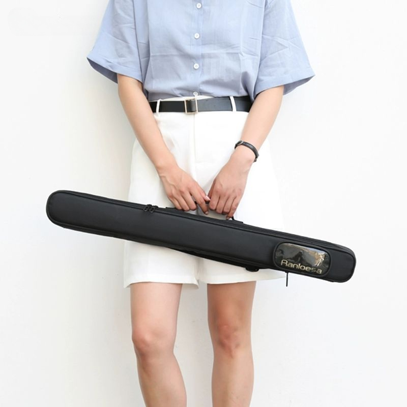 당구큐케이스 큐가방 큐대 개인큐 당구가방 휴대용 2개 60cm 블랙 A - 상품 이미지