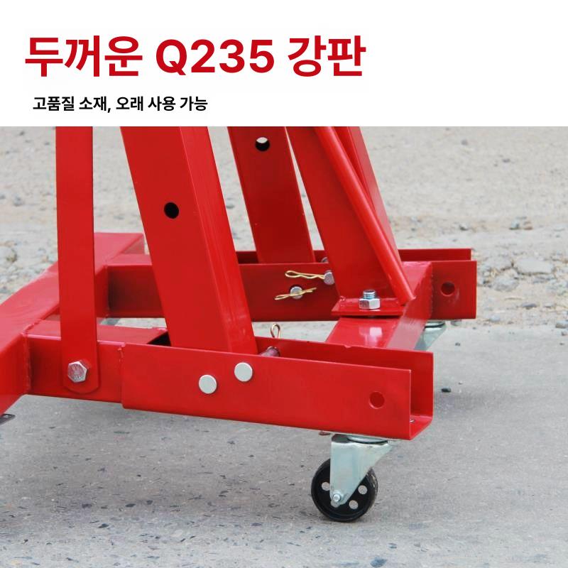 유압 크레인 코끼리 2톤 호이스트 엔진 작기 2T 고정형 - 상세 이미지 4