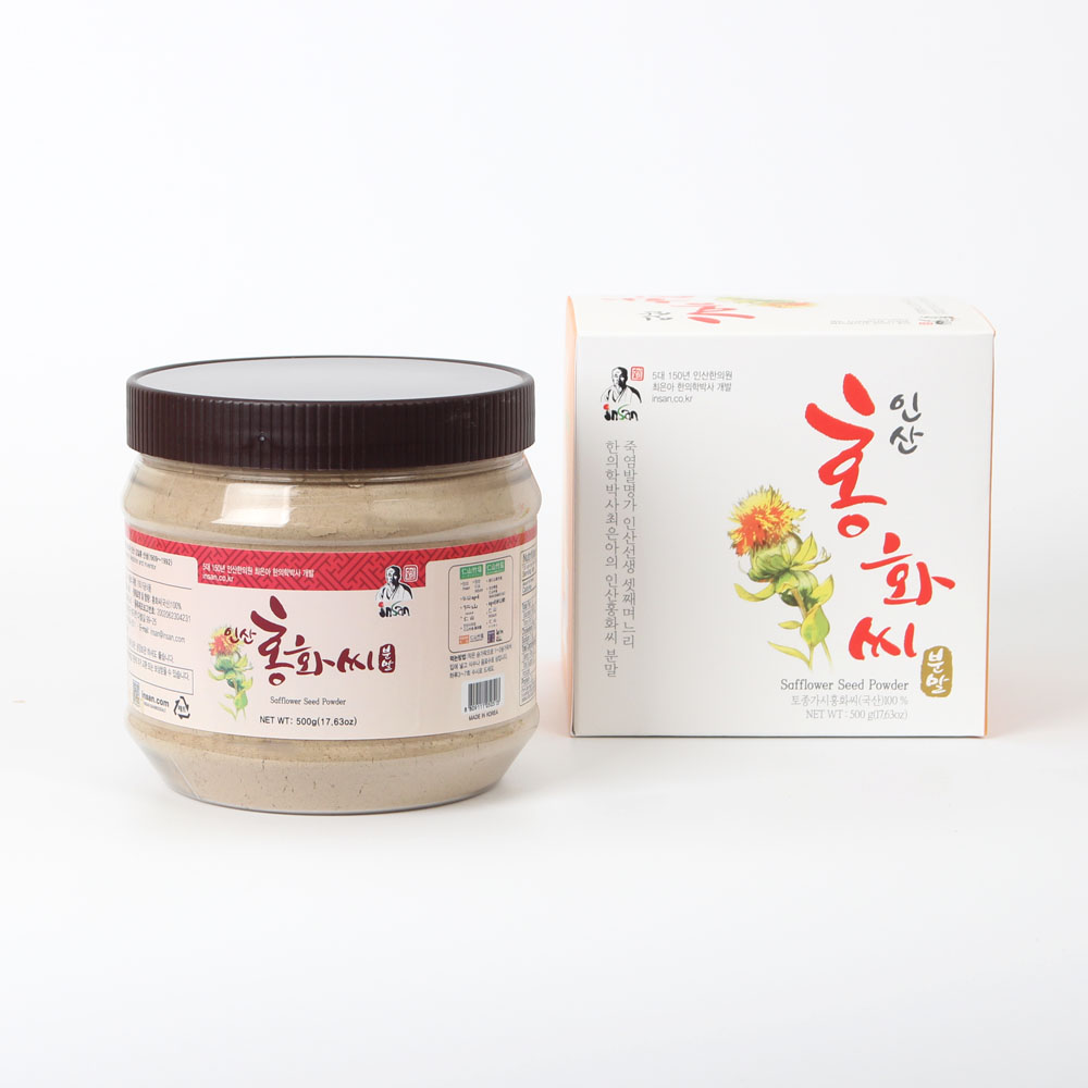 인산죽염 토종 홍화씨 분말 500g - 상세 이미지 2