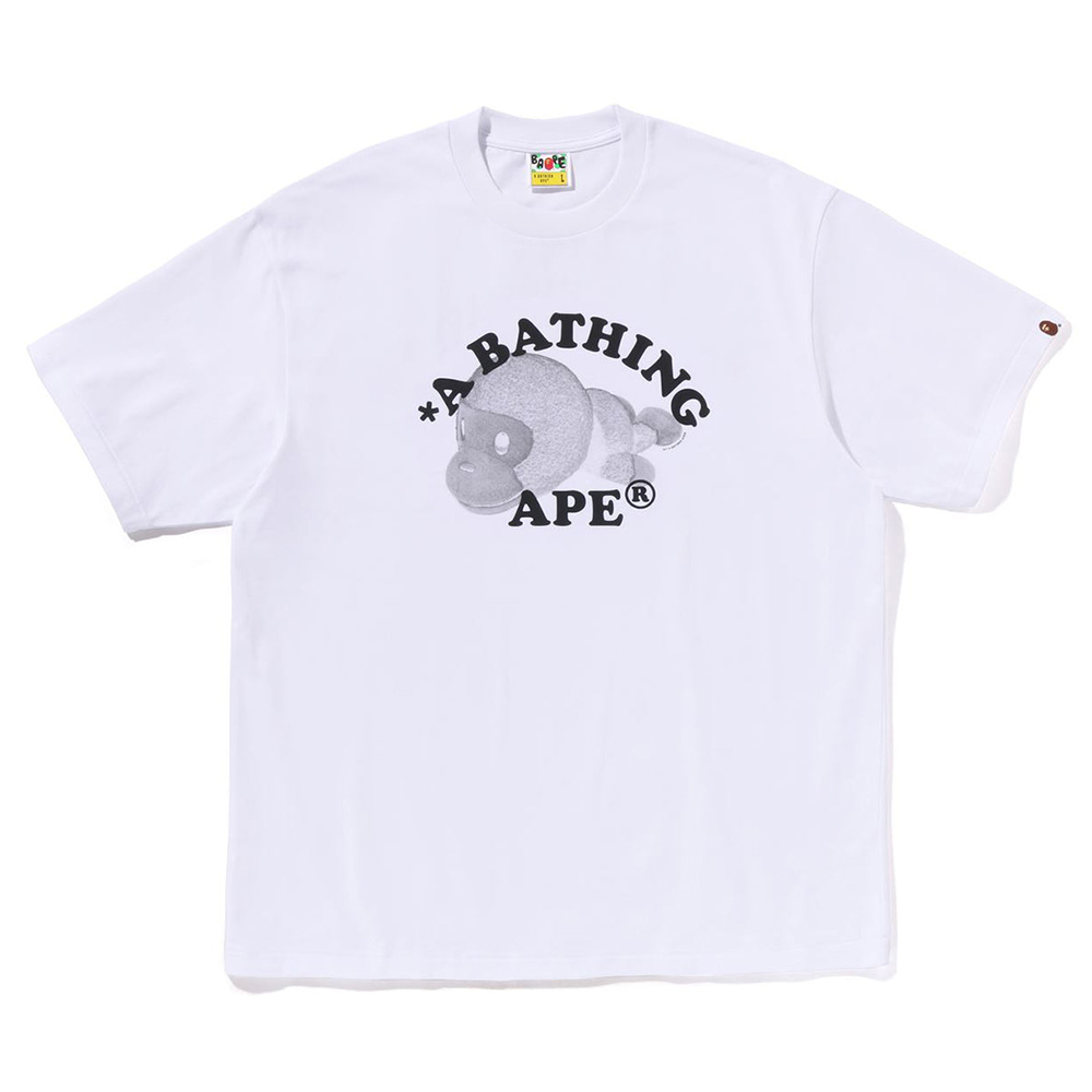 베이프 반팔티 MILO COLLEGE RELAXED FIT TEE 2L30-110-302 - 상품 이미지