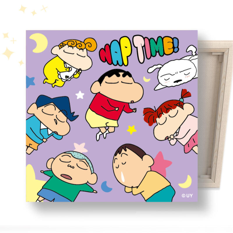 짱구 보석비즈 십자수 캔버스형 25x25cm 짱구의 낮잠시간 - 메인 이미지