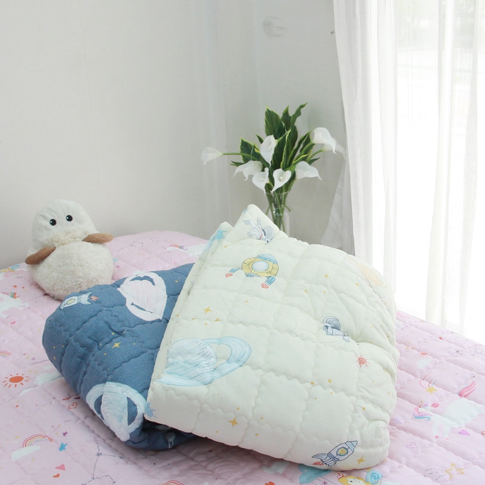 어린이 모달100 누빔 침대 매트리스 커버 6종, 키즈베어 SS