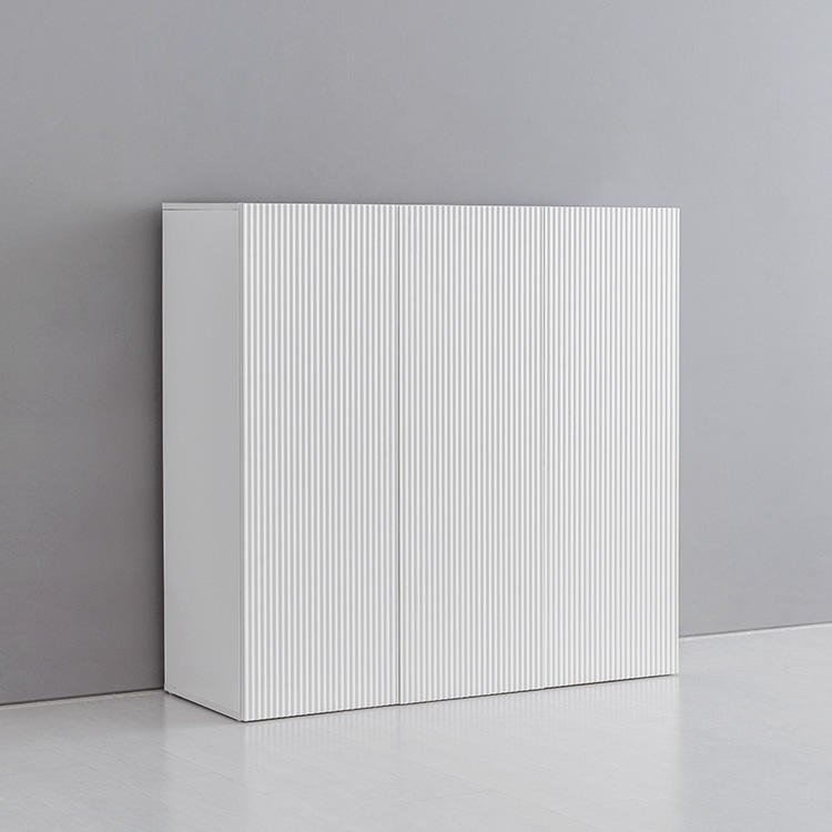 피크 3문 높은수납장 템바 1195X415X1145MM, 3단, 화이트 2353.6799 - 상세 이미지 3