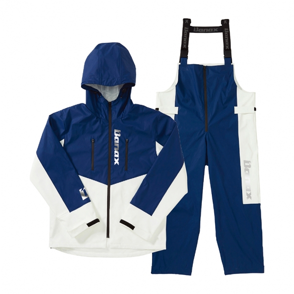 바낙스 레인웨어 2191 화이트 우의 비옷 레인슈트 배달 등산 낚시