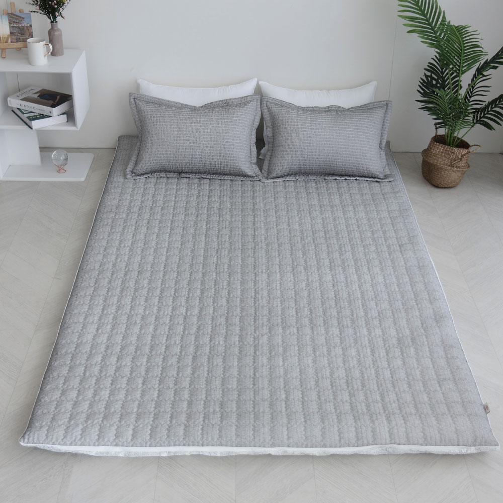 아르떼베딩 미끄럼방지 시어서커 시원한 여름 요커버 (요솜없음) 모던 5/8cm 공용