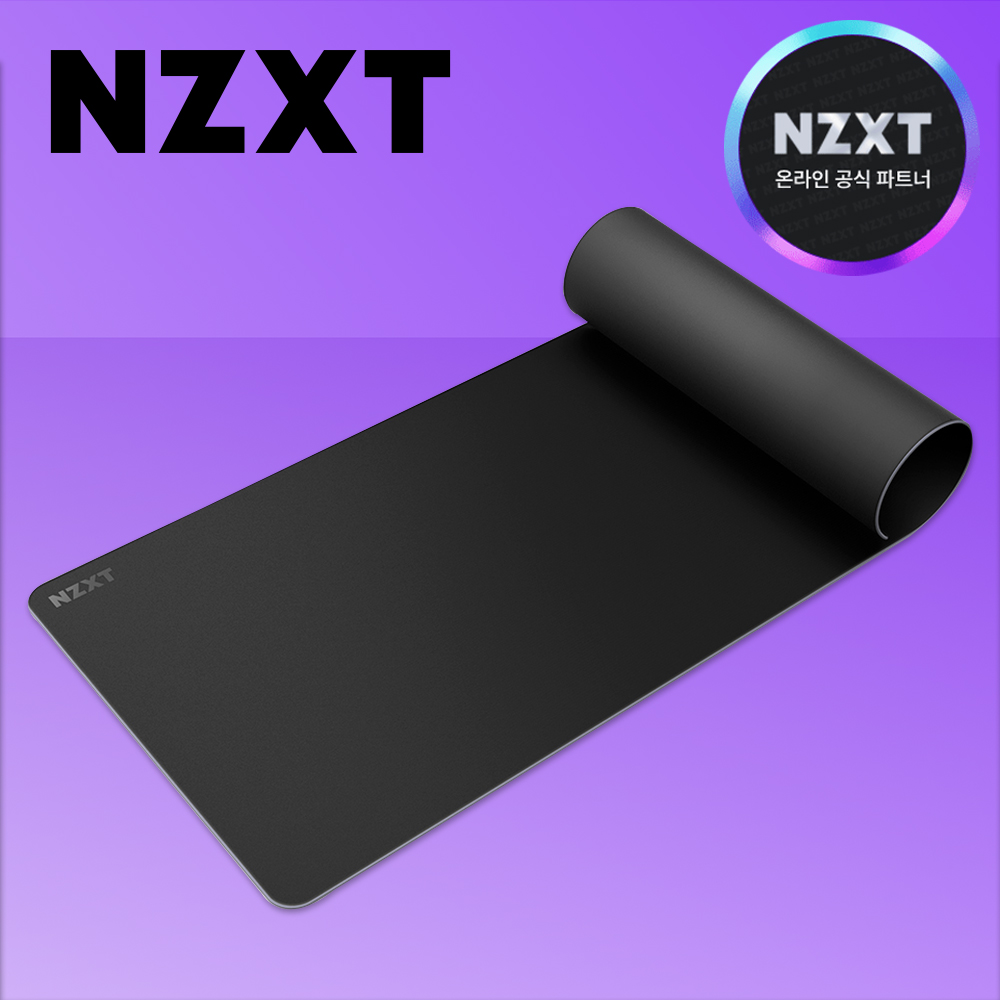 [국내정발] NZXT ZONE ELITE 게이밍마우스패드 블랙, 2XL 장패드