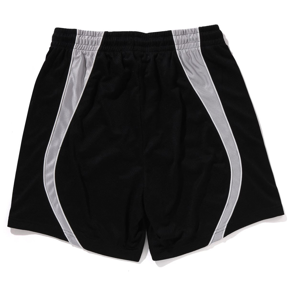 베이프 반바지 SOLID CAMO JACQUARD MULTILOGO RELAXED FIT SWEAT SHORTS 1L30-153-326 - 상세 이미지 2