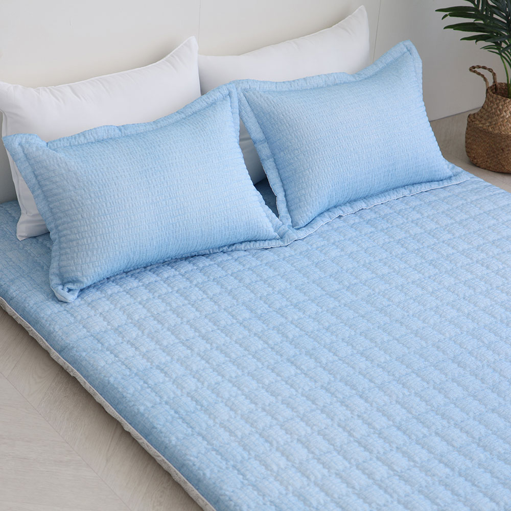 아르떼베딩 미끄럼방지 시어서커 시원한 여름 요커버 (요솜없음) 모던 5/8cm 공용