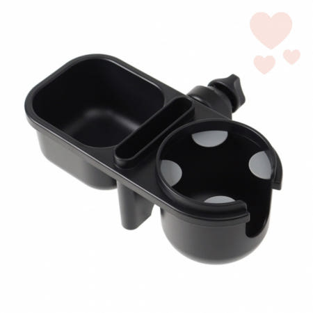 멀티수납형 음료트레이 물병꽂이 카트컵홀더 컵꽂이 컵걸이 컵거치대 유모차폰거치대