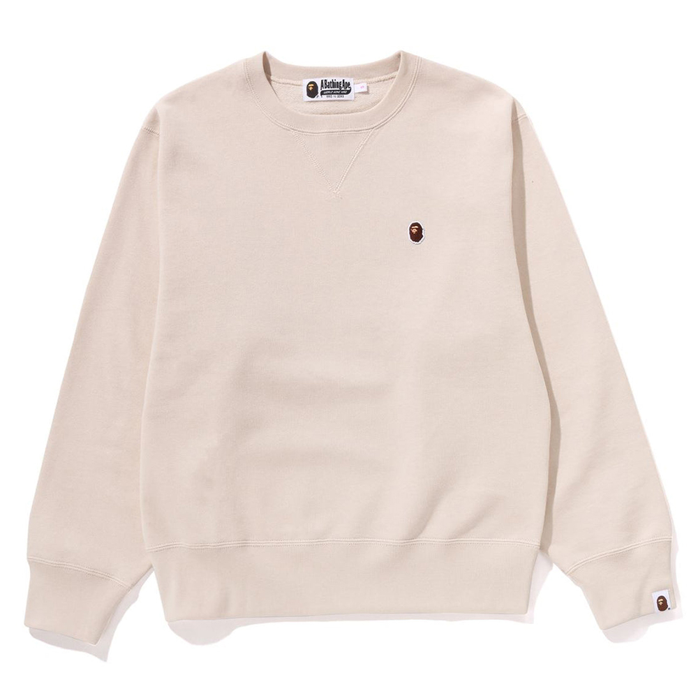 베이프 맨투맨 BY BATHING CREWNECK SWEATSHIRT 1L30-213-004 - 메인 이미지