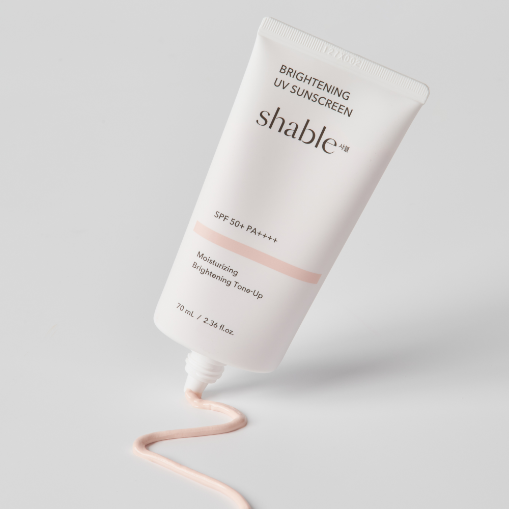 샤블 UV 브라이트닝 핑크 톤업 선크림 수분 자외선차단제 70ml, 1개 이미지 7