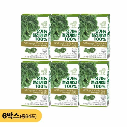 [싱글] 닥터에이드 폴란드 유기농 컬리케일 100 (1g14포) 6박스 - 상품 이미지