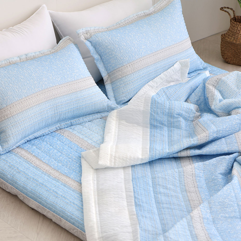 아르떼베딩 미끄럼방지 시어서커 시원한 여름 요커버 (요솜없음) 포렌 5/8cm 공용