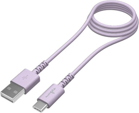 [해외]tama의 USB-A to Type-C 케이블 1m MQ-H223CA10-LV 라벤더 USB-C-USB-A 3.0 Xperia/Galaxy LG iPad Pro M