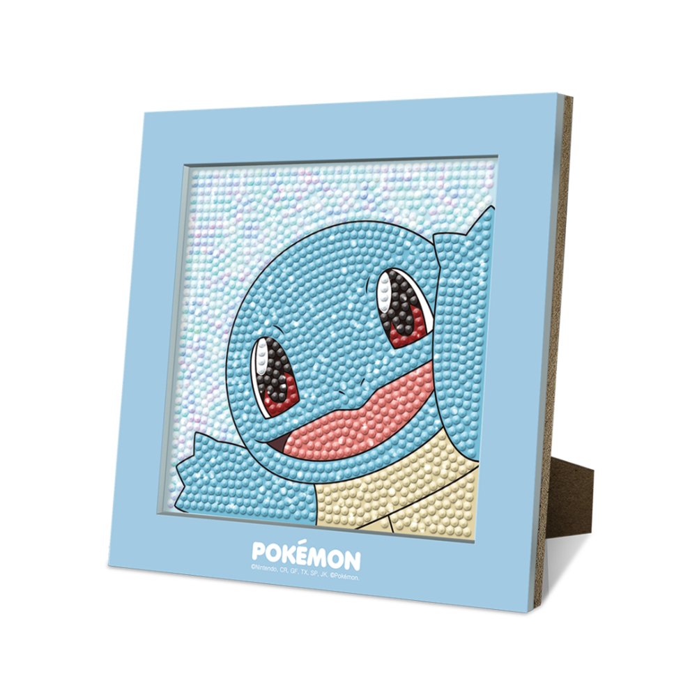 포켓몬 보석 비즈 십자수 액자형 꼬부기 15x15cm BS15-05 - 상품 이미지