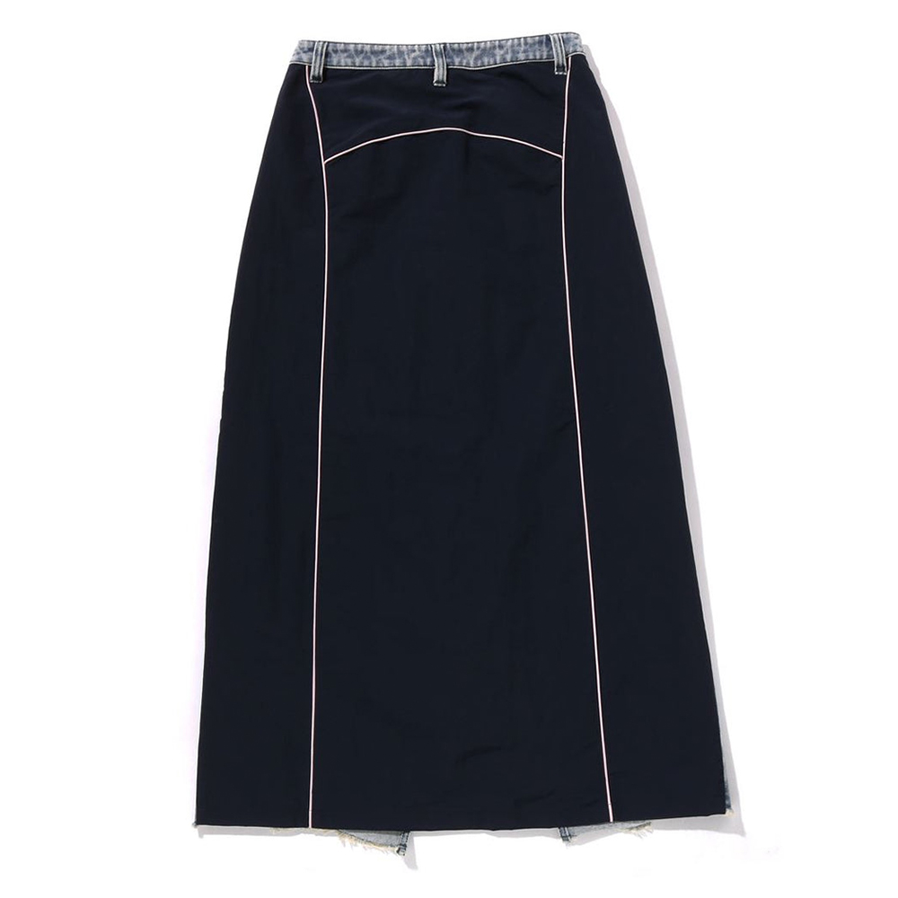 베이프 우먼즈 치마 BAPY FABRICMIXED SKIRT YL20-255-306 - 상세 이미지 2