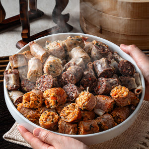 백년밥상 김치 야채 찹쌀 고기 전여친 모듬 순대 4가지맛 맛있게 먹은 솔직 후기 - 상품 이미지 1
