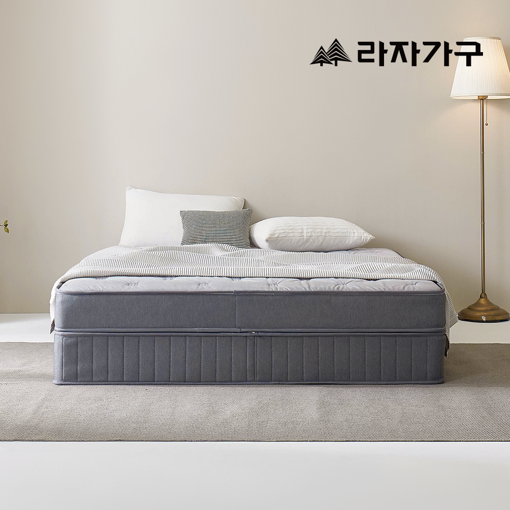 라자가구 온쉼 일체형 투매트리스 미니본넬 킹 (미디엄) 37cm K