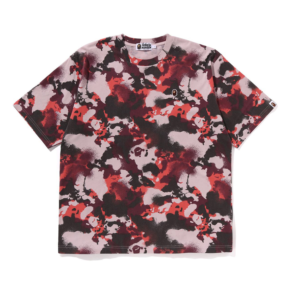 베이프 반팔티 MAP CAMO APE HEAD ONE POINT RELAXED FIT TEE 1L30-109-001 - 메인 이미지