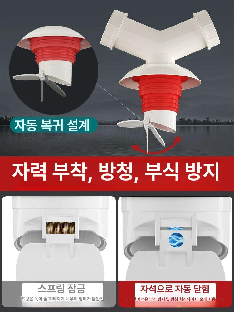 Pvc 커넥터 피팅 배기 Y자형 3방향 파이프 조인트 플라스틱 방수 방지형-Y형 삼통 - 상세 이미지 4