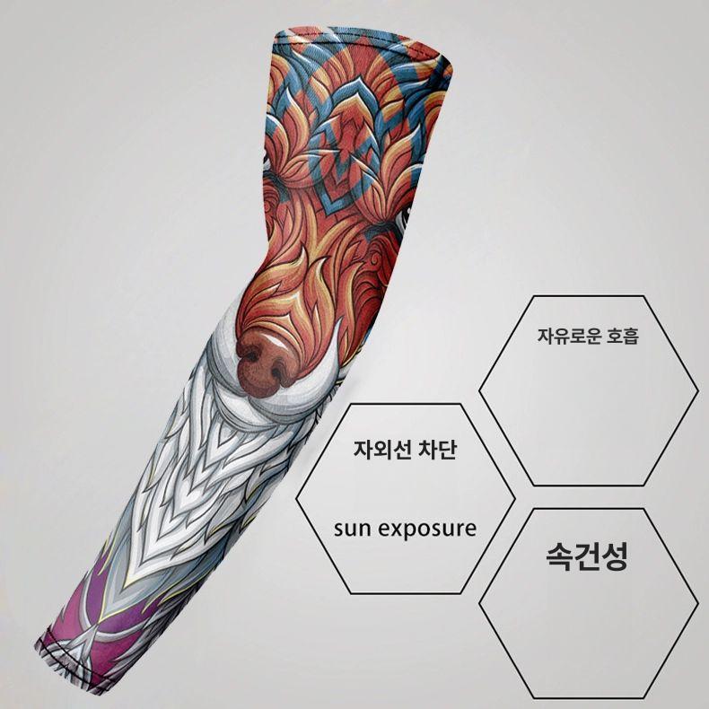 오토바이여름토시 라이딩 슬리브 바이크 자외선차단 스타일 4 균일 사이즈 - 상세 이미지 2