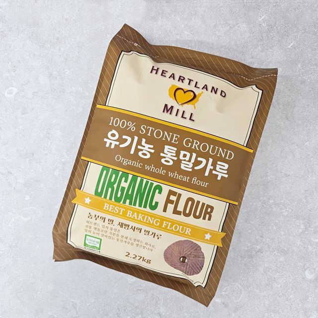 하트랜드 유기농 통밀가루 2.27kg - 상세 이미지 3