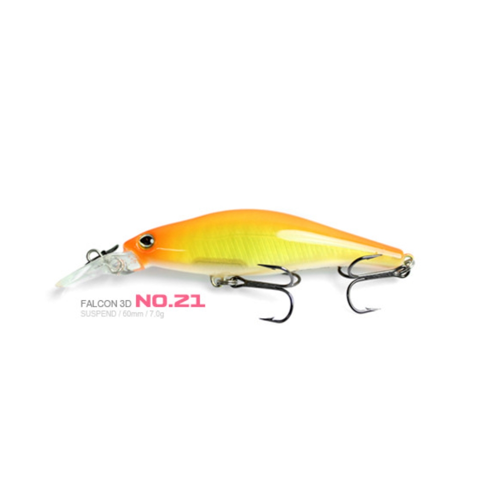 캣츠크로우 팔콘 3D 60SP 서스펜딩 쏘가리 미노우 21, 7g - 상세 이미지 3