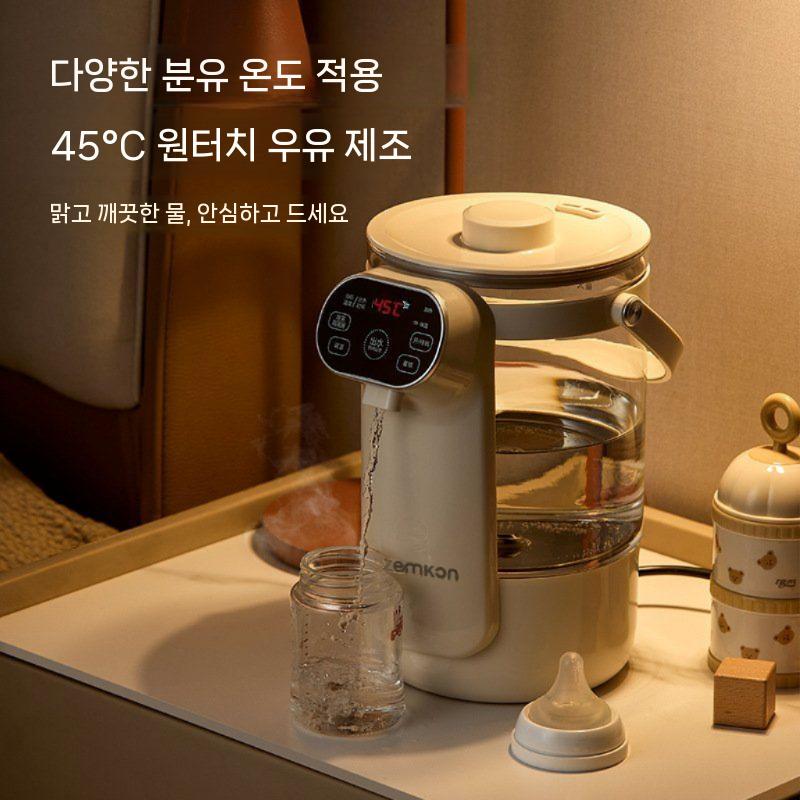 대용량 전기포트 항온 온도조절 가정용 보온 주전자 3L - 상세 이미지 4