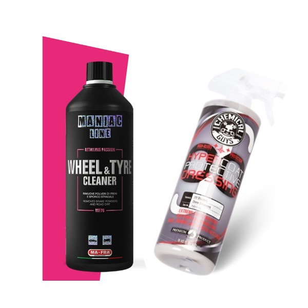 마프라 매니악 휠 앤 타이어 클리너 1L+케미컬가이 G6하이퍼코트 473ml - 메인 이미지