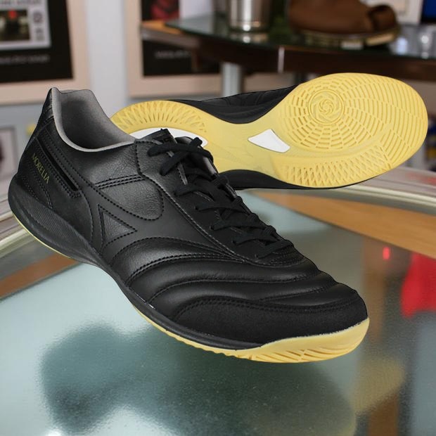 미즈노 모렐리아 살라 엘리트 Q1GA241200 축구화 풋살화 2E 블랙