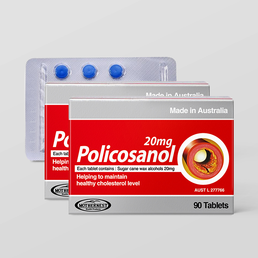 마더네스트 호주직구 폴리코사놀 20mg 90정, 2개 - 상품 이미지