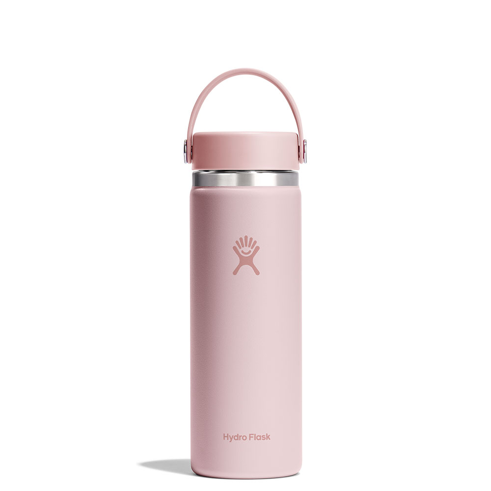 하이드로 플라스크 20온즈 591ml 와이드 플렉스캡 트릴리움 핑크 뉴 - 상품 이미지