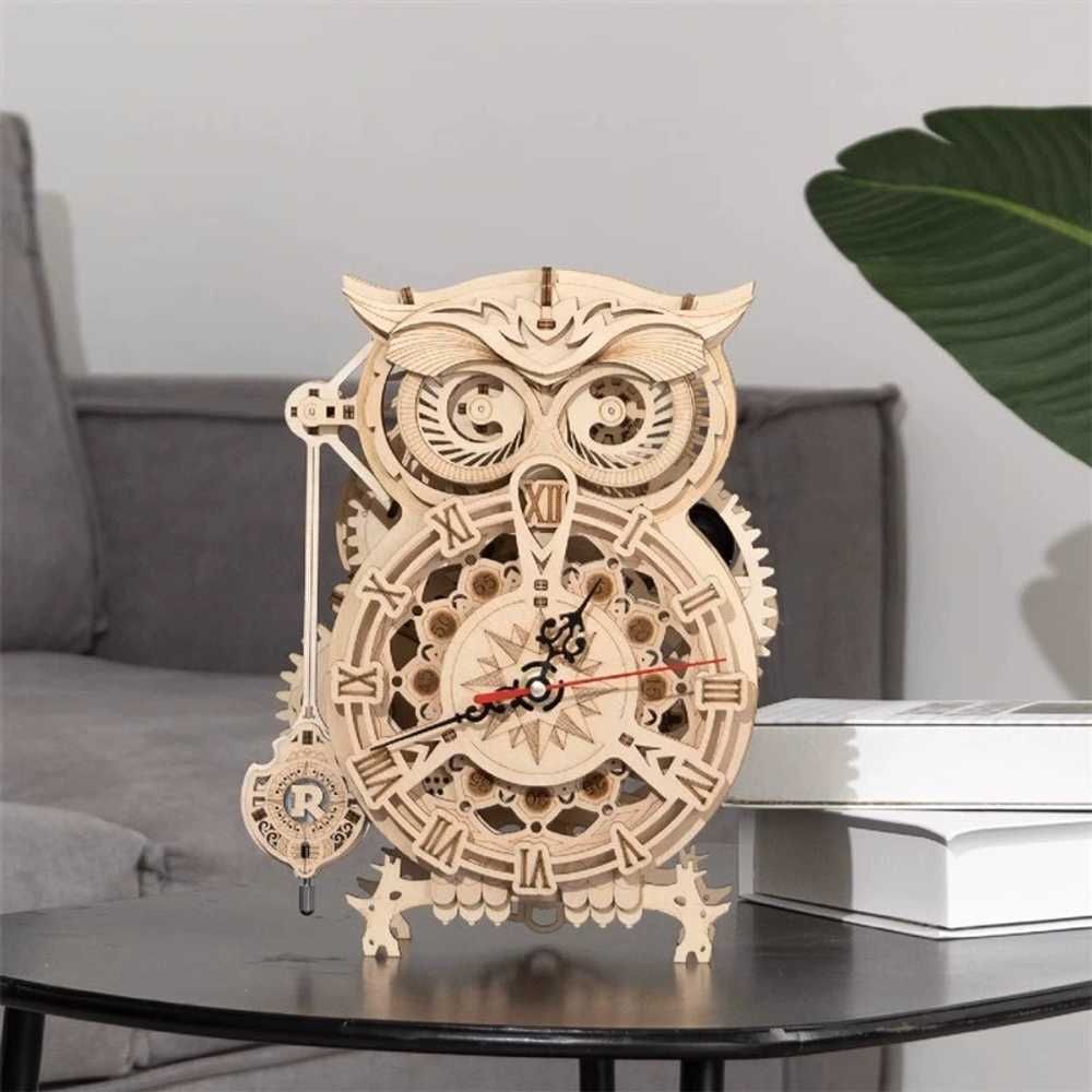 조립 벽시계 올빼미시계 행잉 무브먼트 선물 거실 빈티지 Clock - 상품 이미지